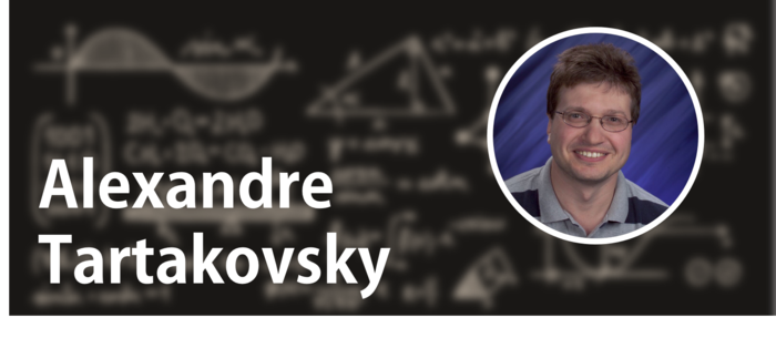 Alexandre M. Tartakovsky: Then and Now / 2011 Early Career Award Winner