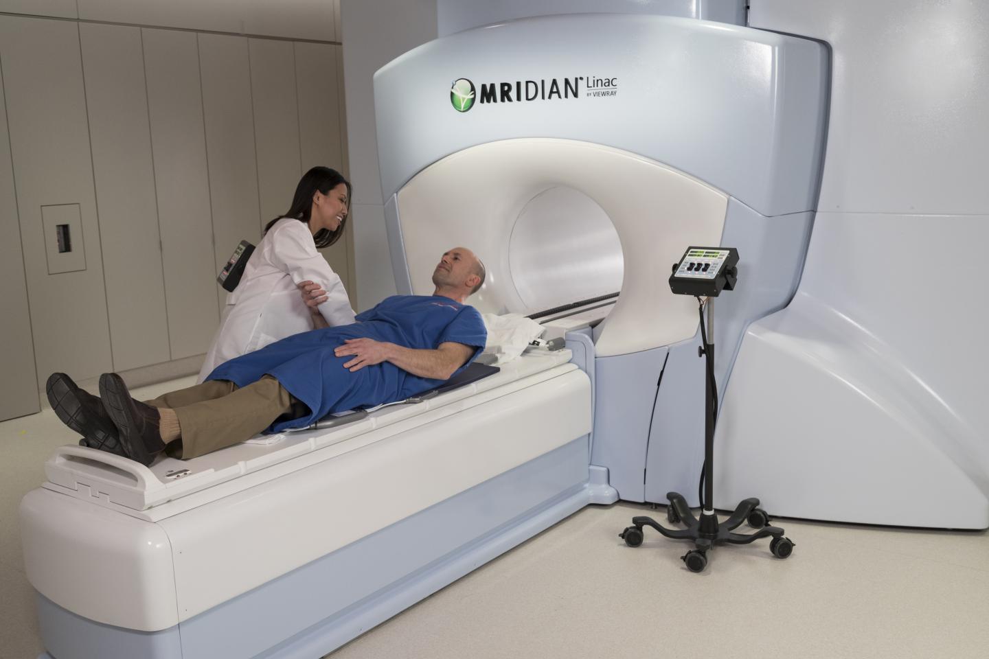 Operational MR LinAc with Patient