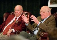 George Shultz and Sidney Drell, Stanford University