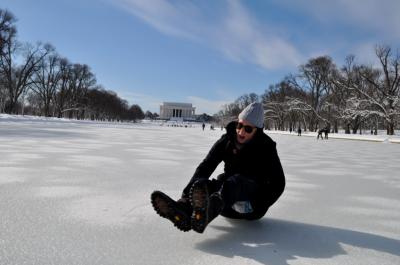 Frozen Reflecting Pool