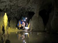 Collecting Cave Samples