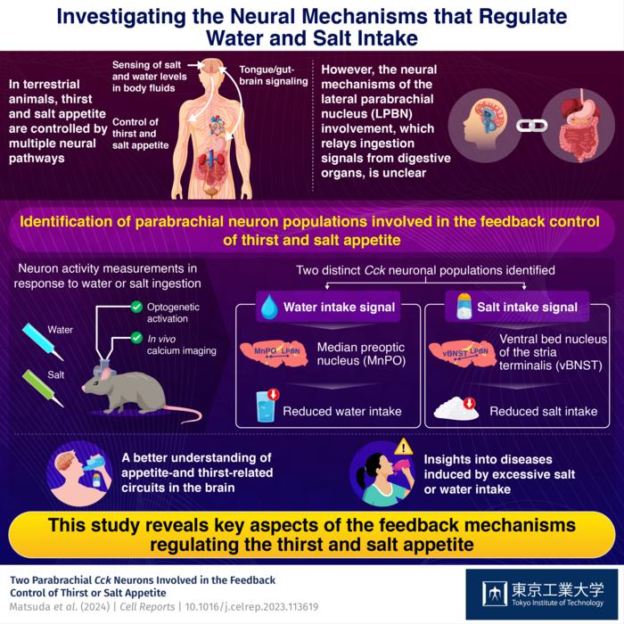 Investigating the Neural Mechanisms that Regulate Water and Salt Intake