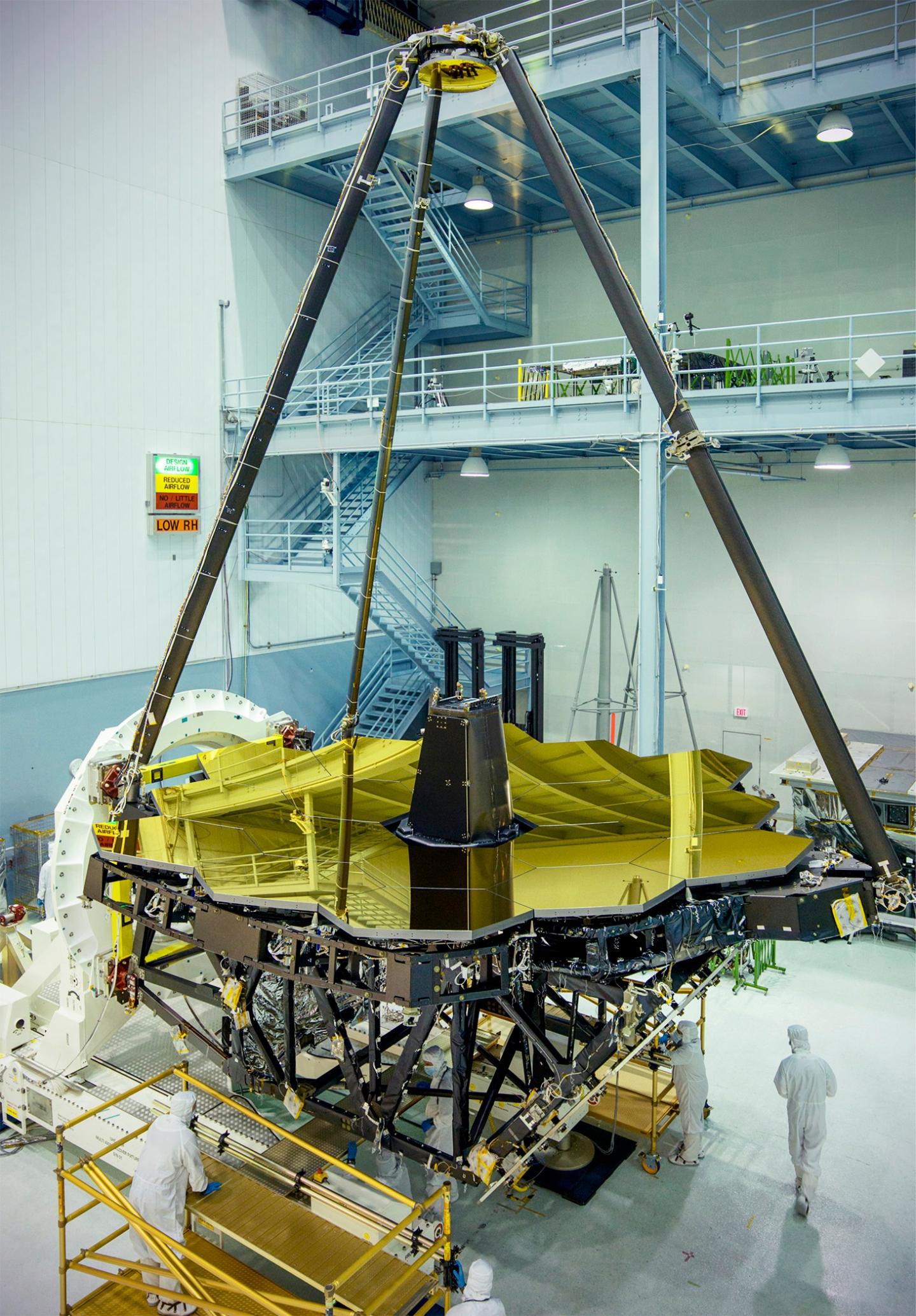 NASA's James Webb Space Telescope primary mirror unveiled