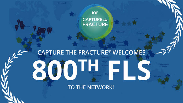 Capture the Fracture® network achieves 800th FLS milestone