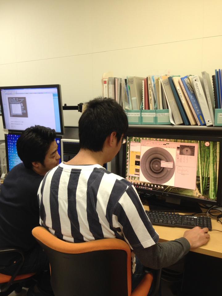 Researchers in the Control Room