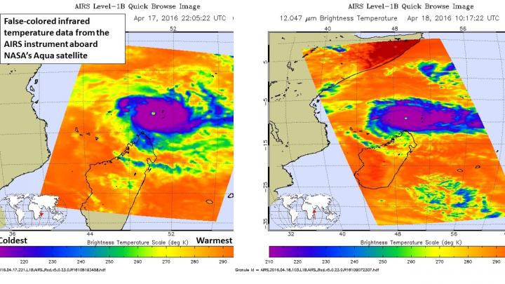 AIRS Image of Fantala