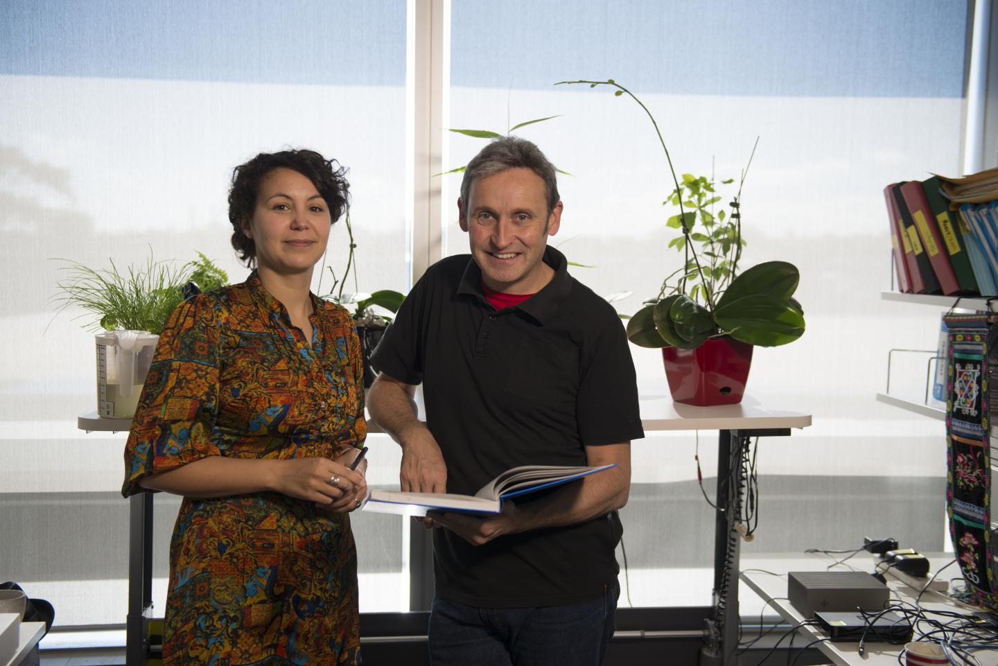 Dr Najoua Lalaoui and Professor John Silke, Walter and Eliza Hall Institute