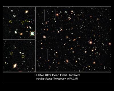 Hubble Pinpoints Distant Galaxies in Deepest View of Universe