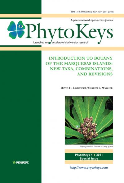 PhytoKeys 4 Cover