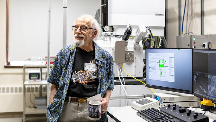 Alan Kuzarian at the Marine Biological Laboratory