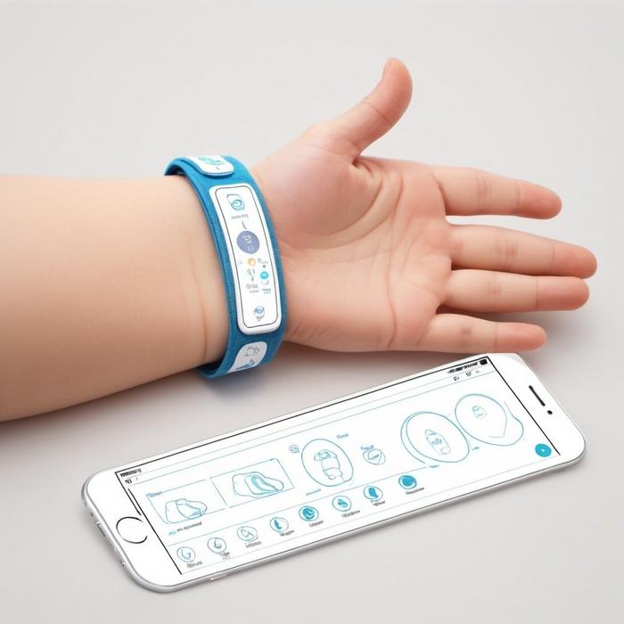 Conceptual design of smart baby wristband