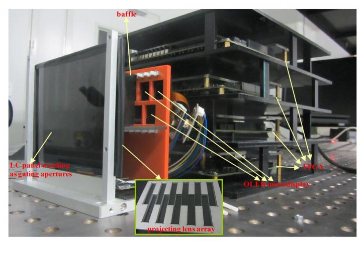 Supermultiview 3-D Display Prototype for a Smart Phone