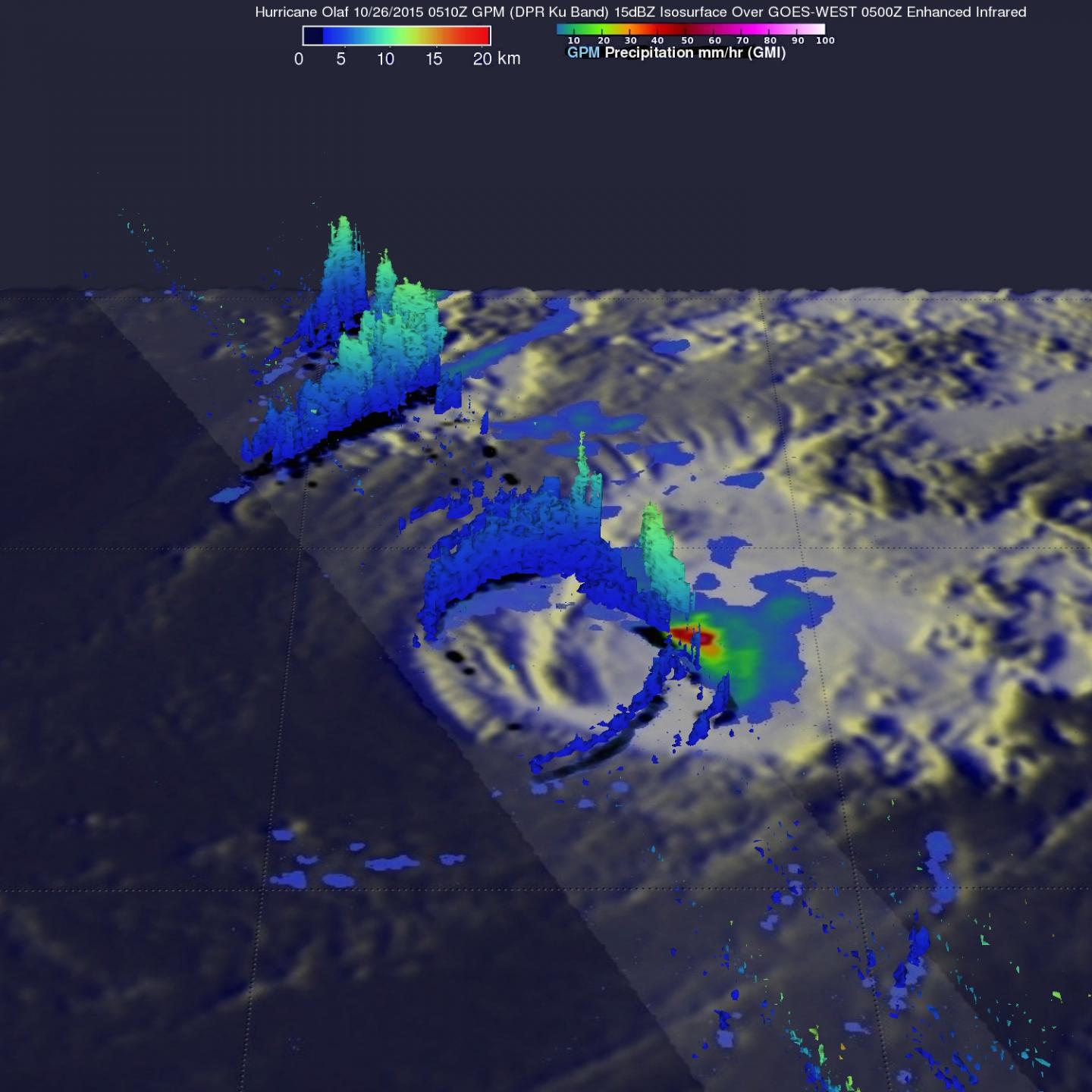 GPM Image of Olaf