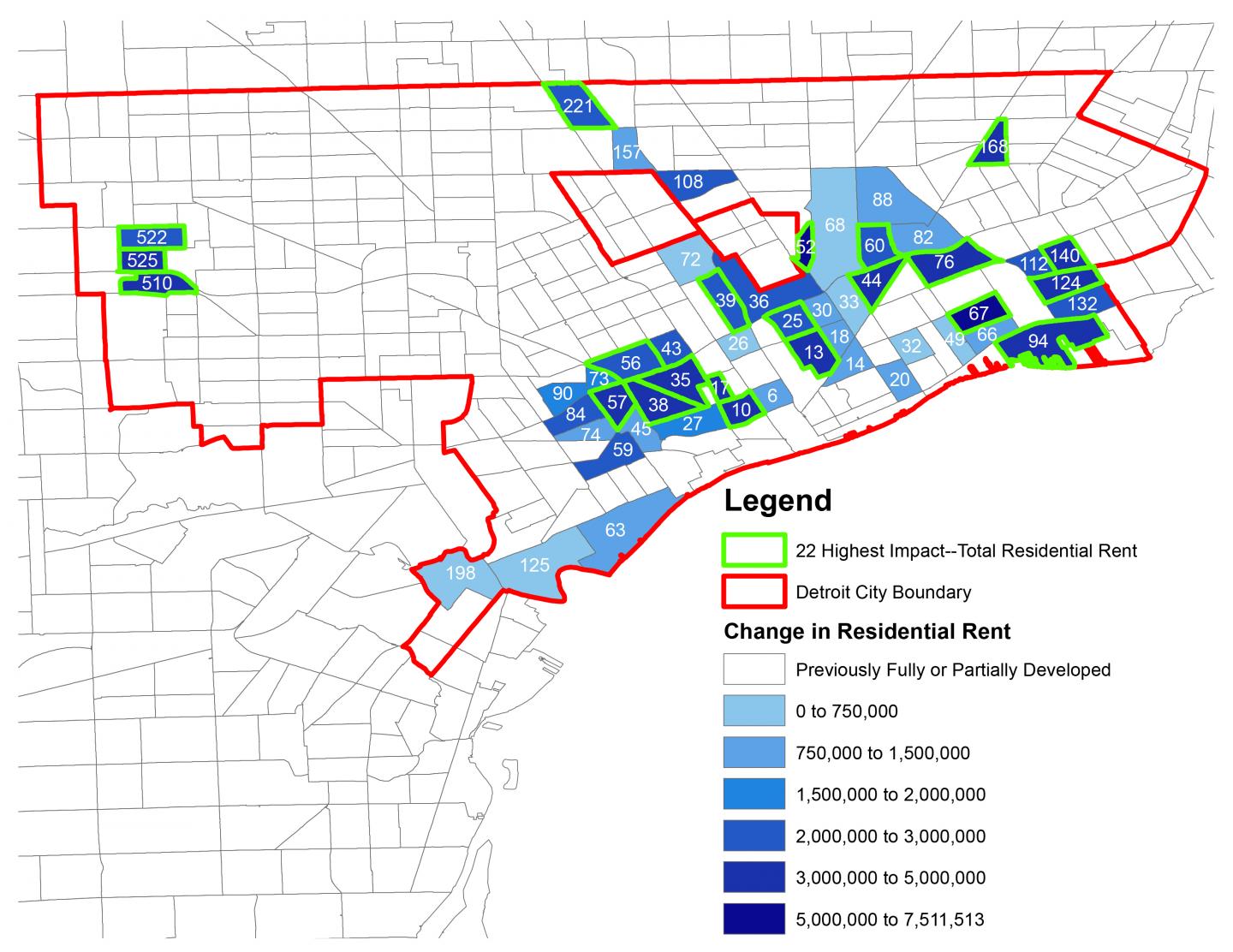 22 Neighborhoods to Develop in Detroit