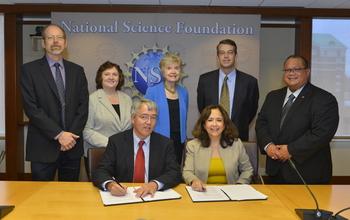 Leaders From NSF and DOE Sign A Memorandum