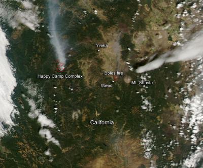 Fires in Northern California