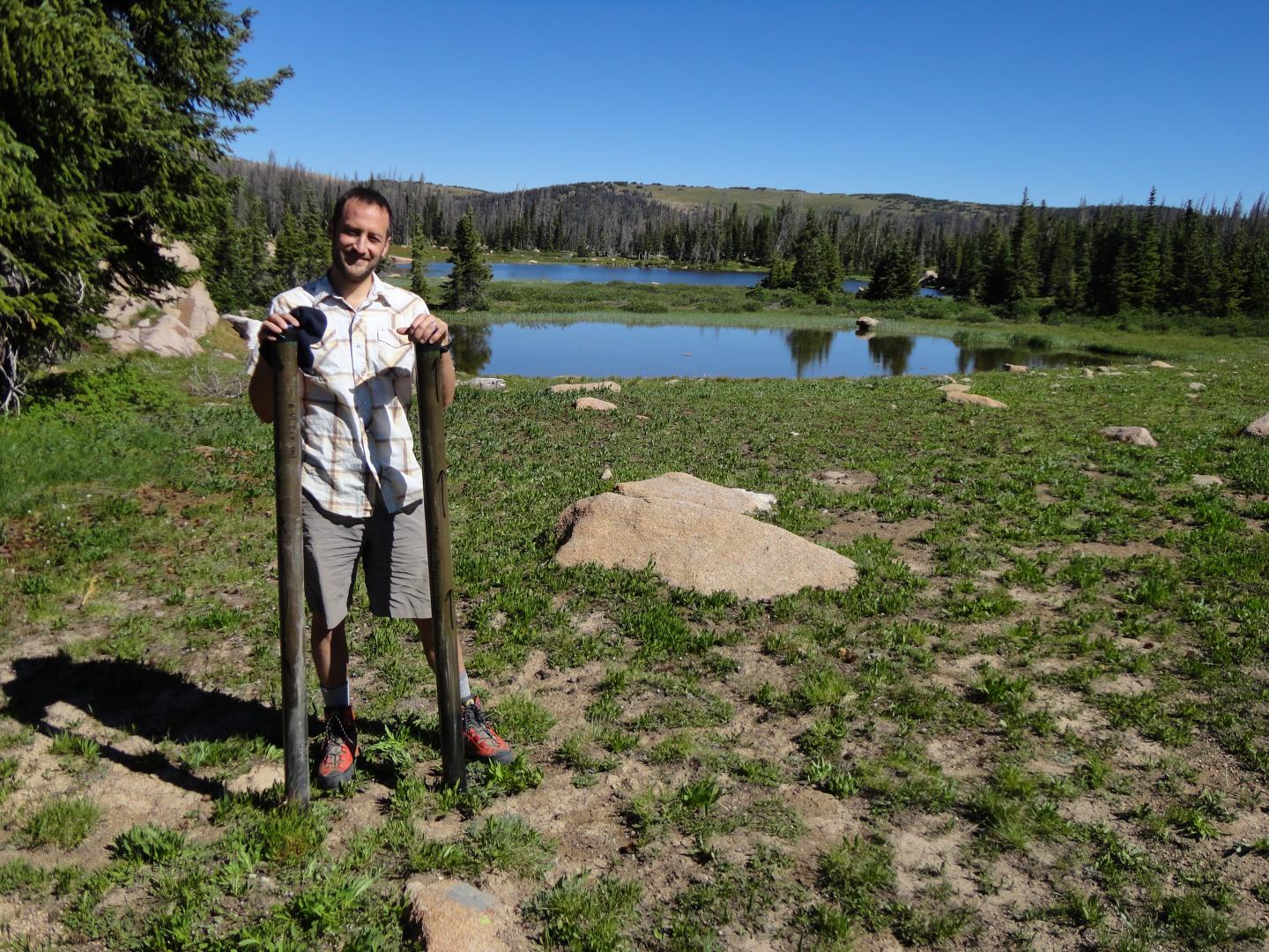 Lake Sediment Shows Fire History