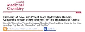 Discovery of Novel and Potent Prolyl Hydroxylase Domain- Containing Protein (PHD) Inhibitors for The Treatment of Anemia