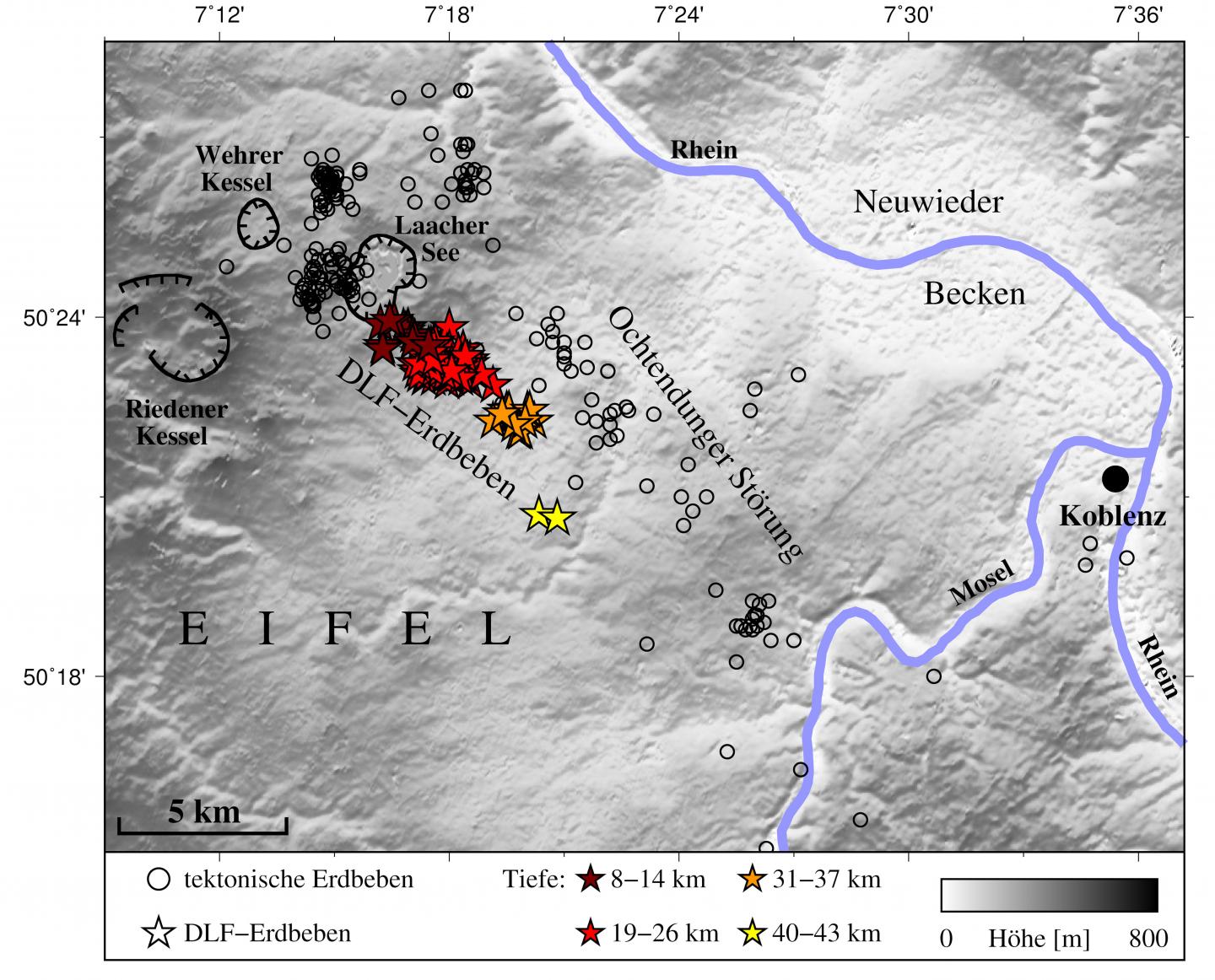 Magmatic Fluids Rise Beneath Laacher See Volcano in Germany
