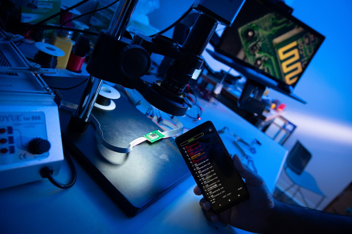 Skimmer and App in the Lab