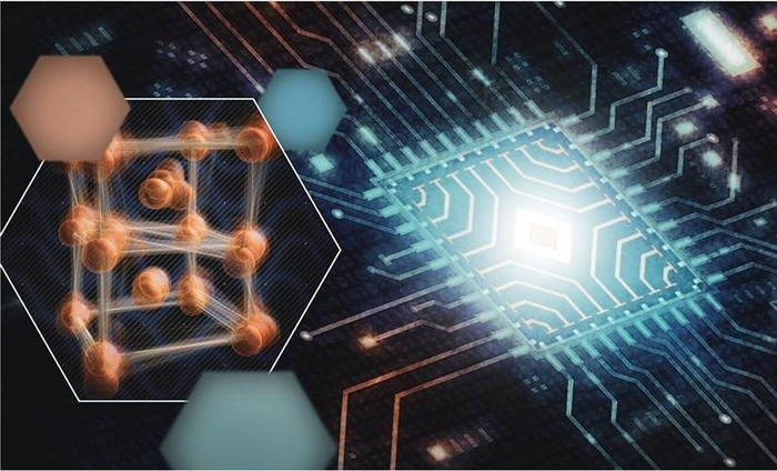 First Atomic View of a Quantum Electronic Device in Operation