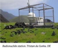 Radionuclide Station in Tristan da Cunha, UK