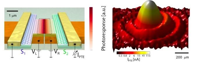 Graphene-Based THz Photodetector Device
