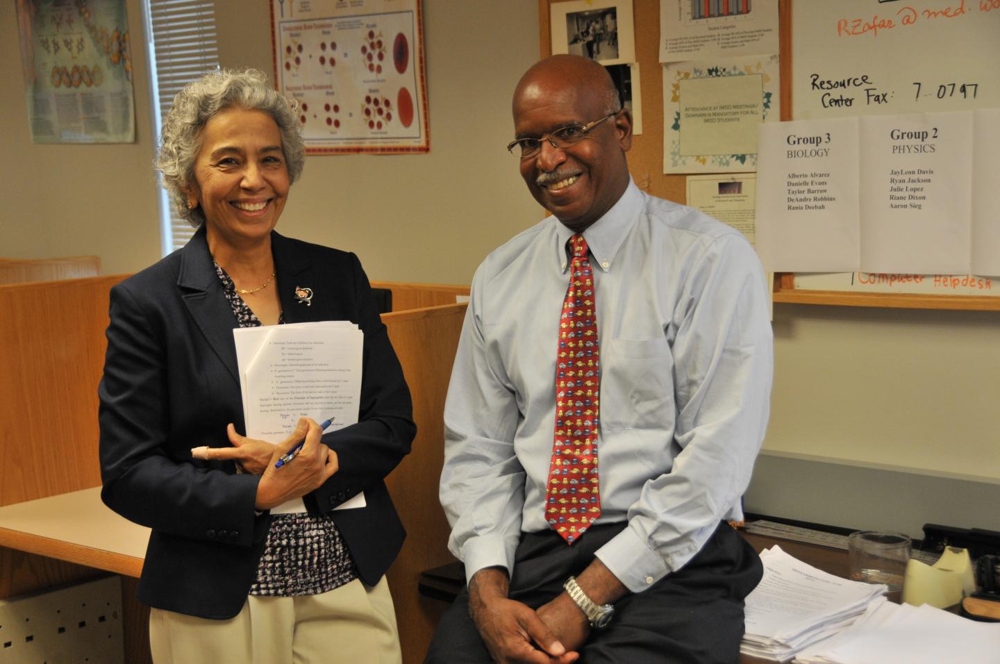 Drs. Rasheeda Zafar and Joseph Dunbar, Wayne State University