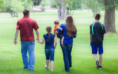 Family Walking