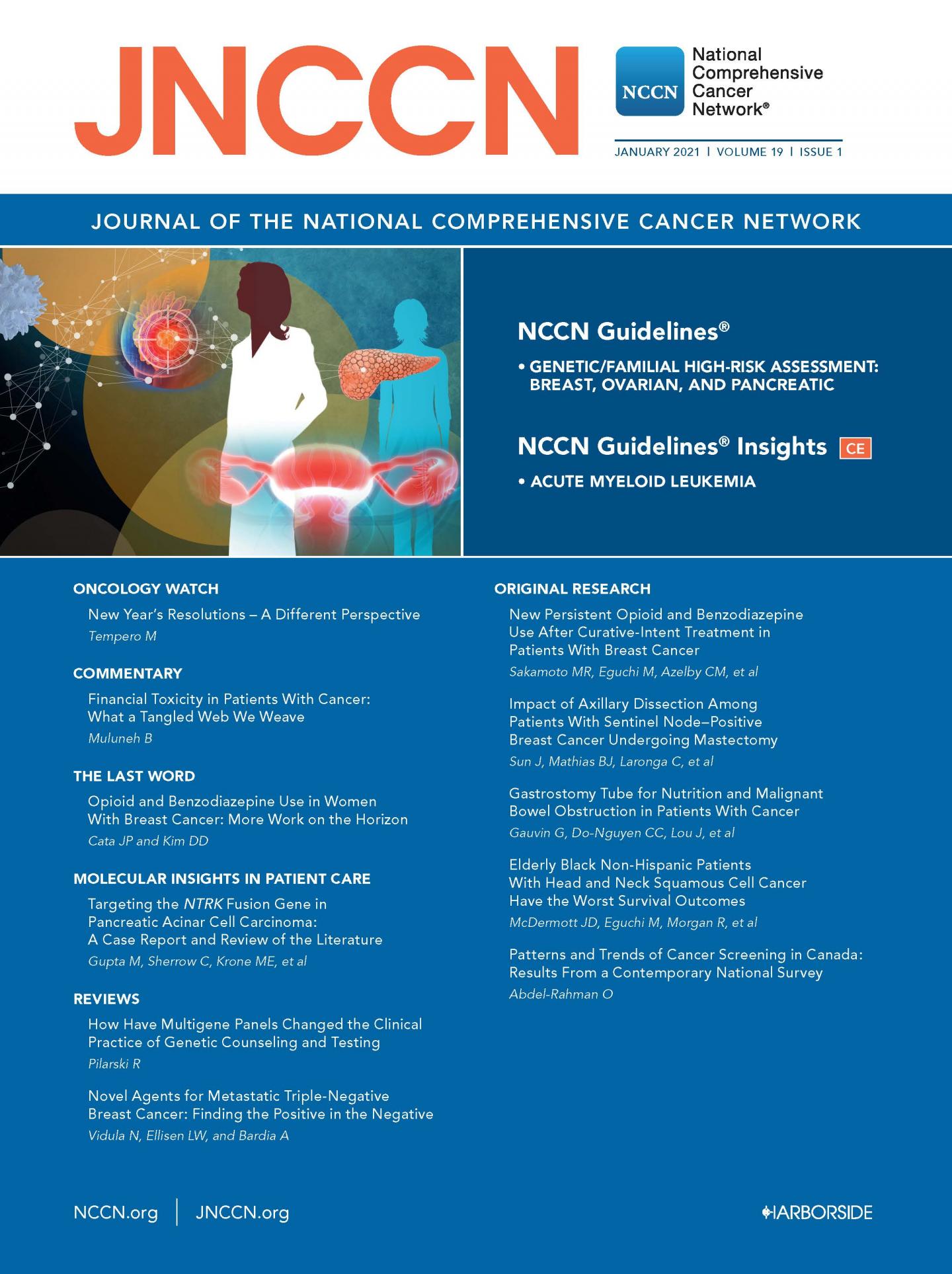 JNCCN January 2021 Cover