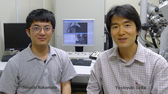 Yashushi Nakamura and Associate Professor Yoshiyukia Suda, Toyohashi University of Technology