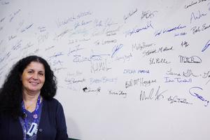 ORNL’s Hassina Bilheux with staff names