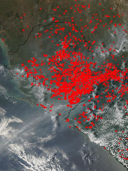 Agricultural Fires Continue in Sierra Leone