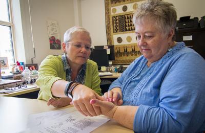 Self-Shiatsu Hand Treatment