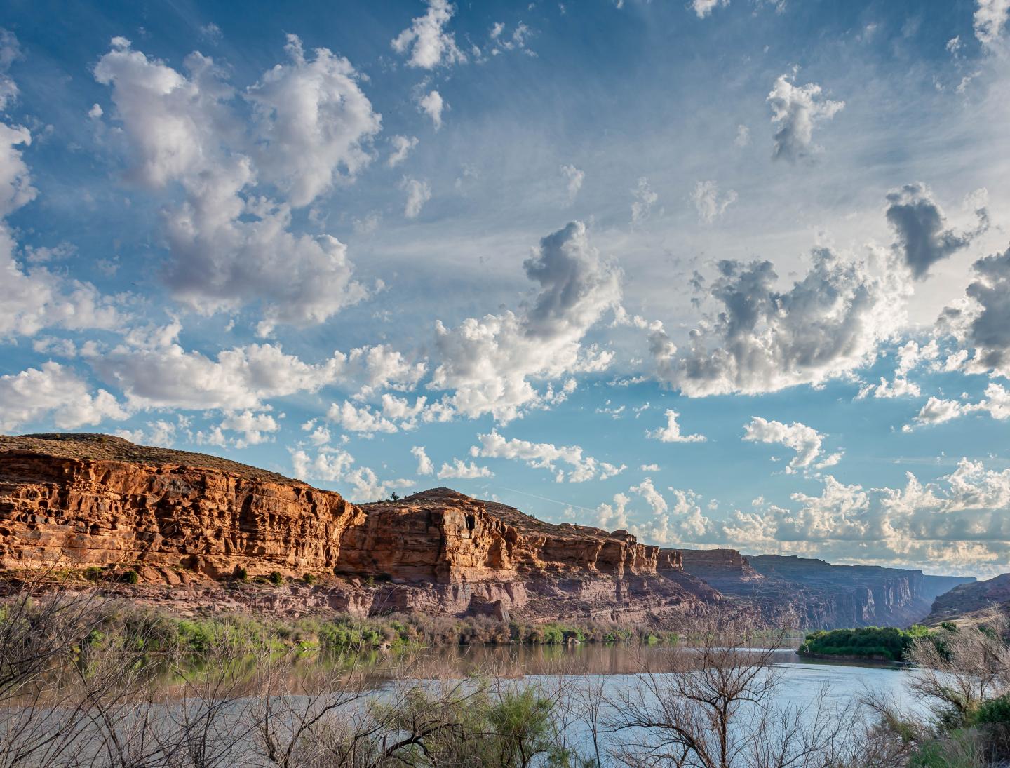 The Colorado River near Moab, Utah.