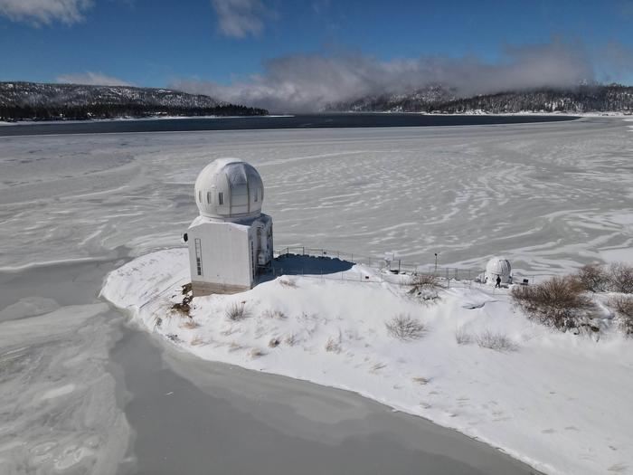 Big Bear Observatory Blizzard