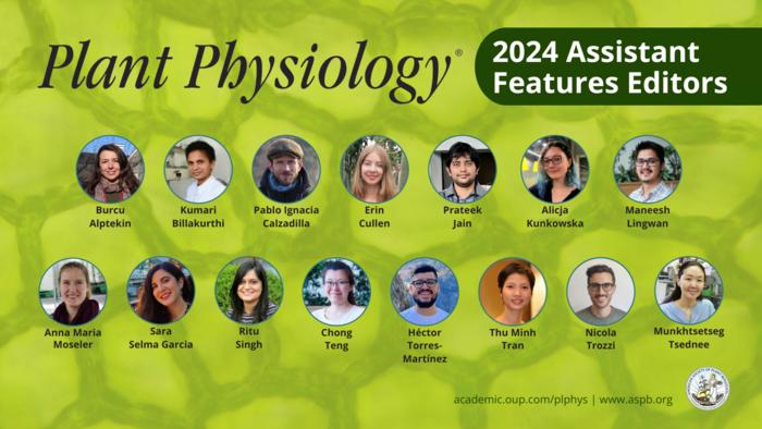 2024 Plant Physiology Assistant Features Editors
