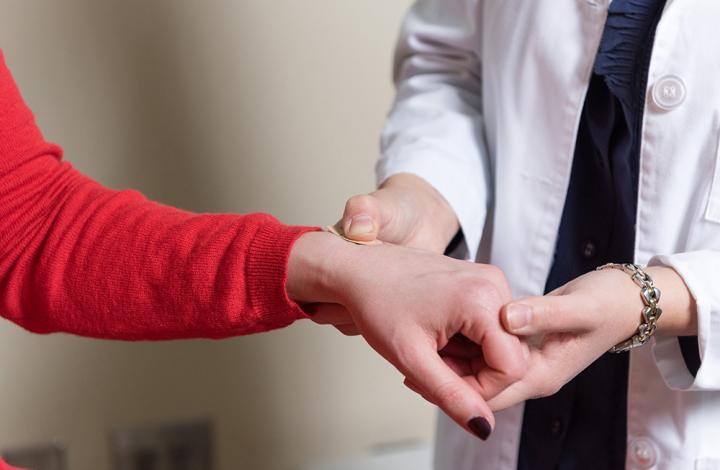 Microneedle Vaccine Patch Placement