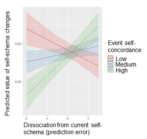 Self-Schema changes in the experiment