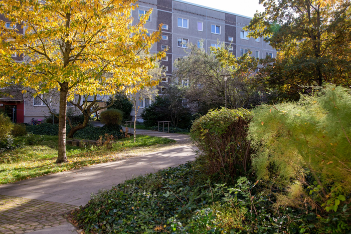 Green residential courtyards in Potsdam