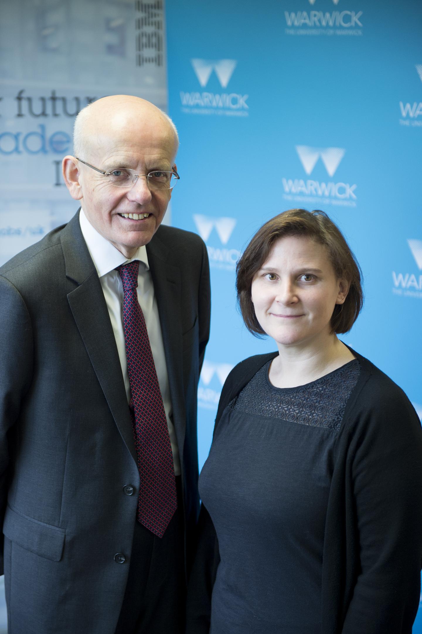 Paul Martynenko and Dr. Emma Uprichard