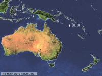 TRMM Rainfall Animation of Cyclone Ului in Australia