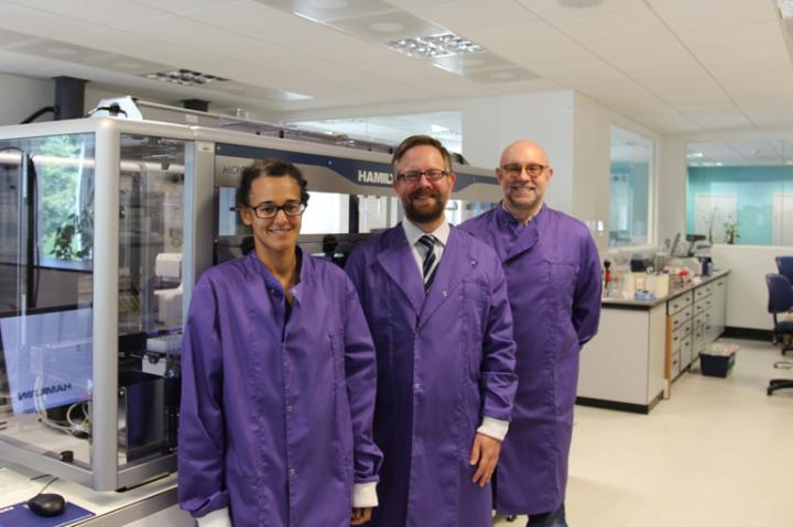 Dr Nicola Patron, Dr Daniel Swan and Dr Anthony West, Earlham Institute
