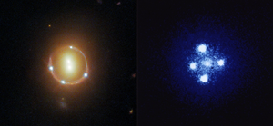 gravitational-lensed images