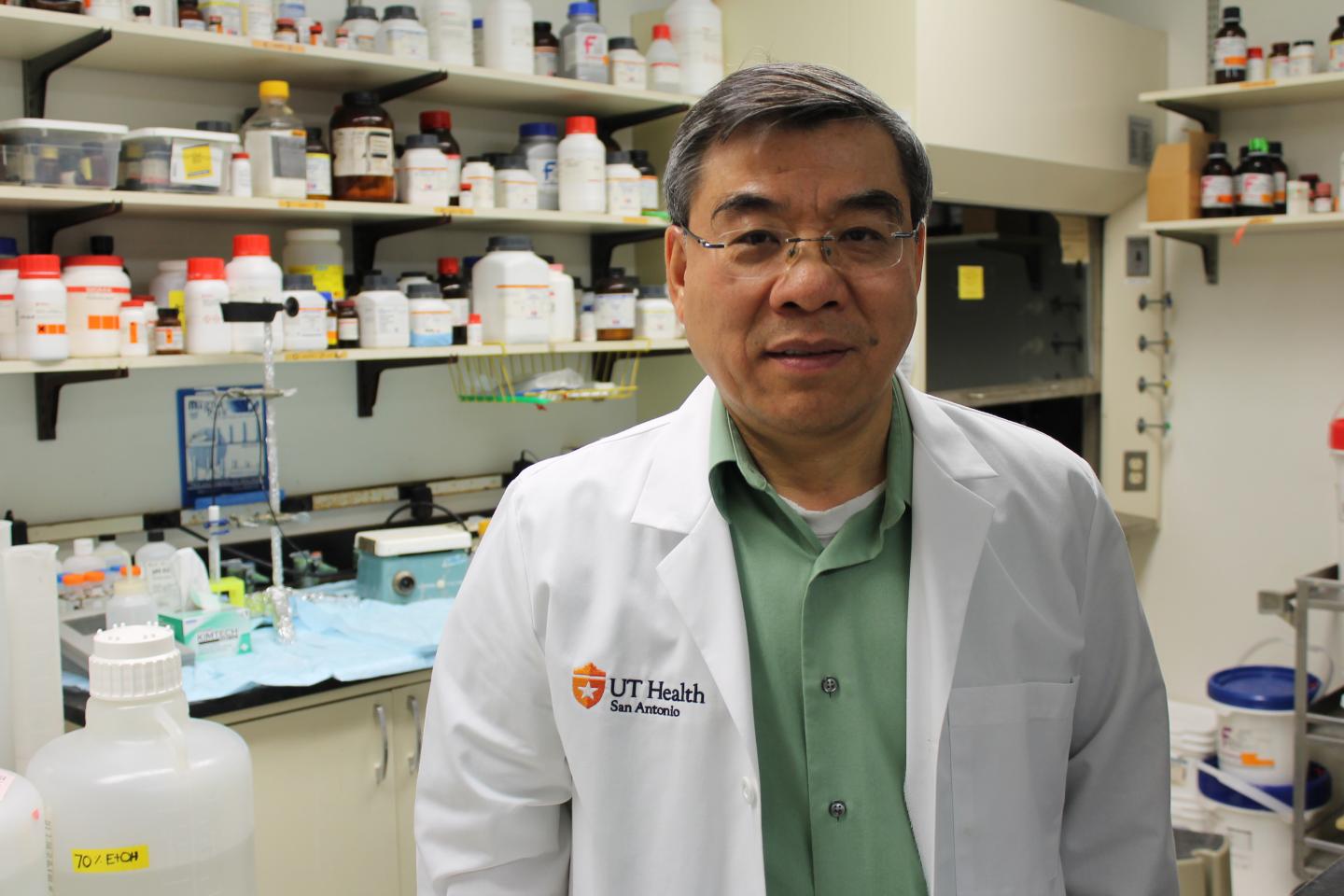 Guangming Zhong, M.D., Ph.D., University of Texas Health Science Center at San Antonio
