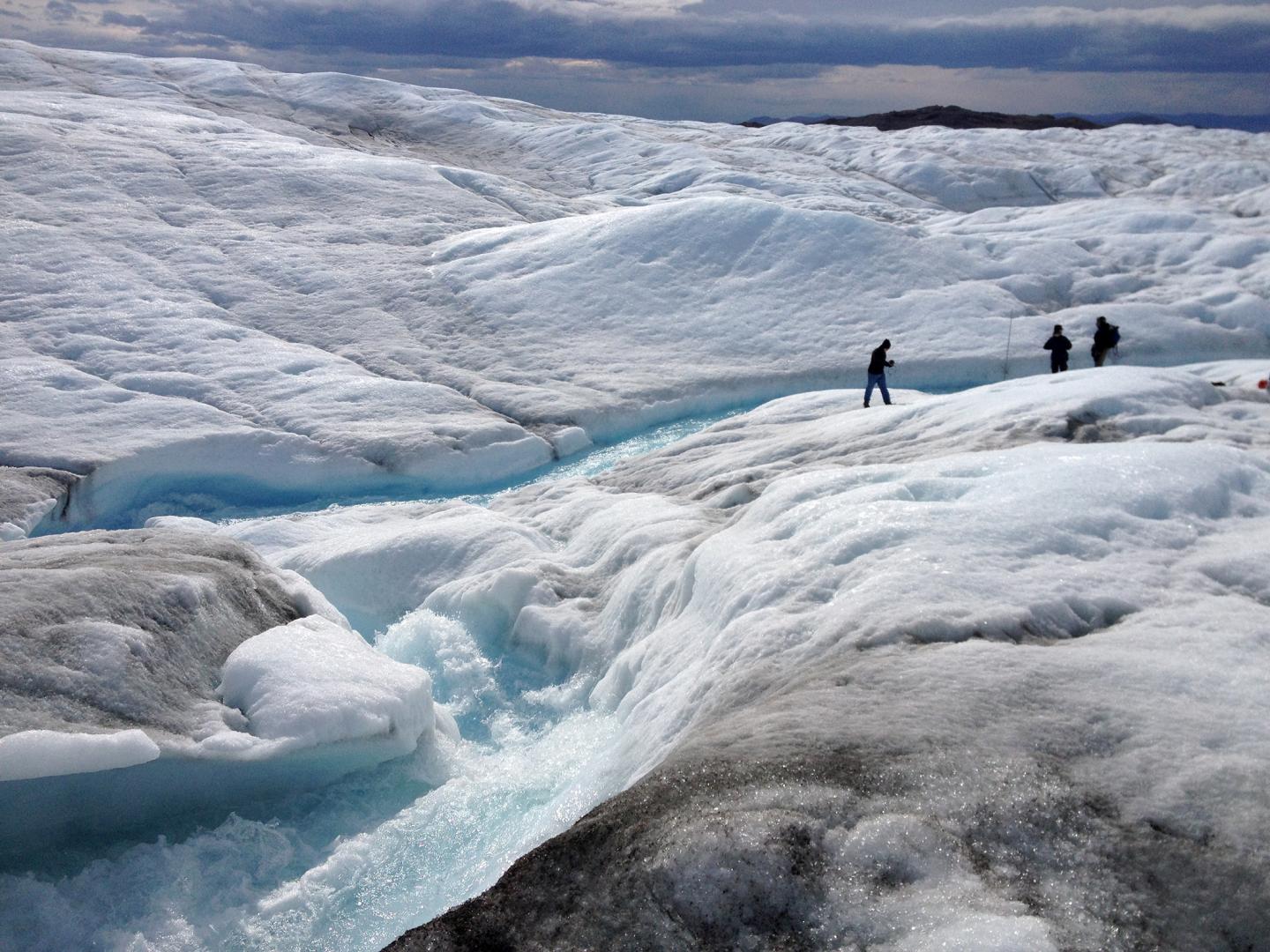 Meltwater Runoff in Greenland