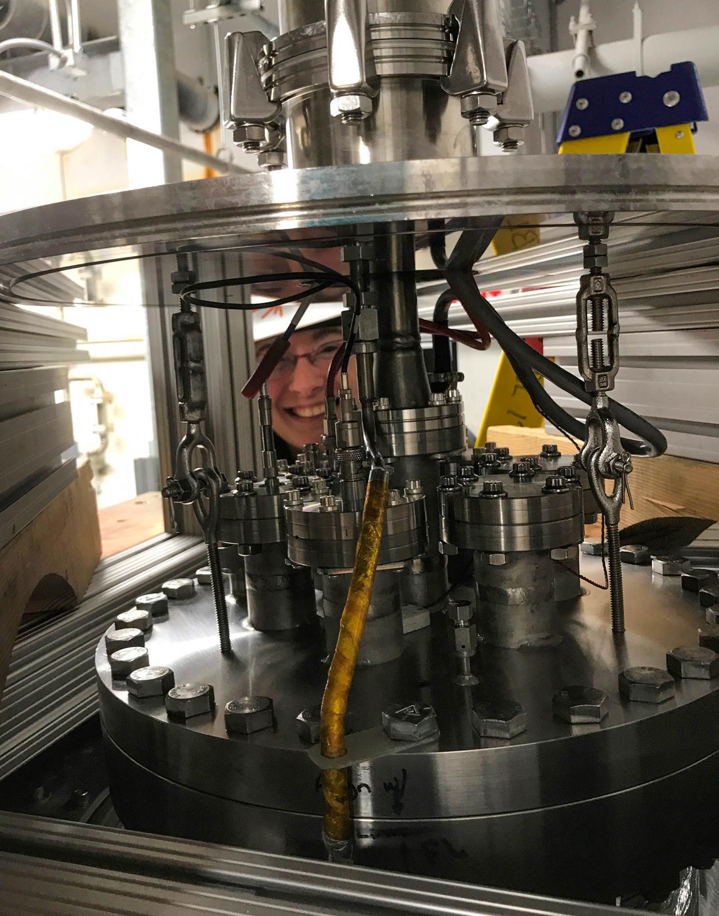 The CENNS-10 detector is installed in ORNL's Neutrino Alley