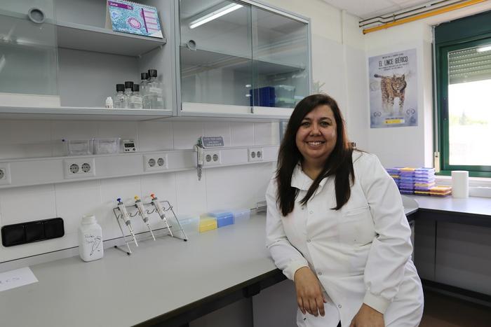 Researcher Guadalupe Gomez Baena