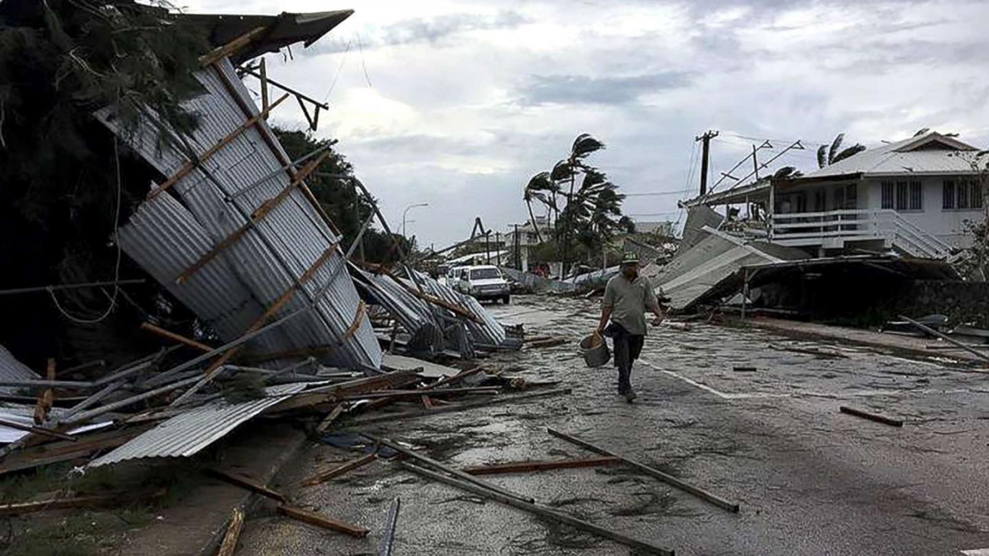 Typhoon Gita Damage in Tonga