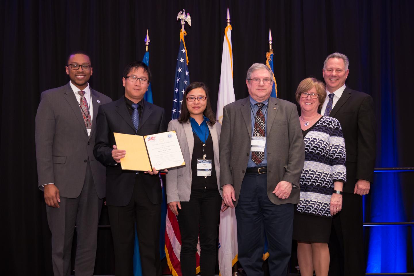 Jayhawk SFS Leadership from the University of Kansas in Washington, D.C.